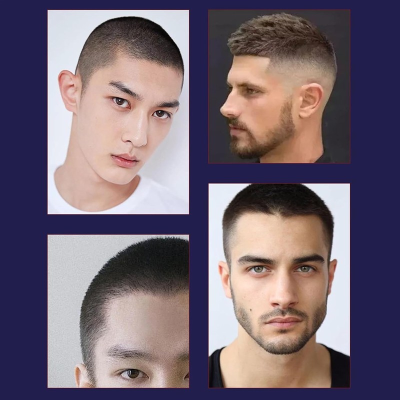 Cortadora de pelo rotativa para hombres, cortadora de pelo-inalámbrica