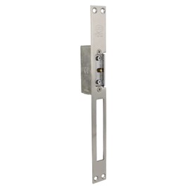 Amig - Electric Door Opener | Model 21 | 250 x 25 x 3mm | Current: 1.1A | Includes 8-12V AC Coil | Door Lock for Portals, Shops or Offices