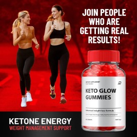 Keto Glow (5 Pack) Keto Glow Keto ACV Gummies Supplement – KetoGlow ACV Gummy 1000MG