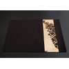 Japanese Style Tea Mat, Japanese Pattern, Golden Brocade, Obi Style