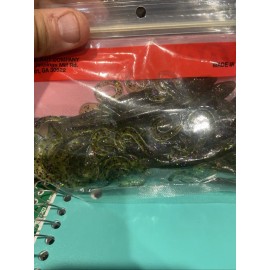 Zoom Lizard Model 002 Fishing Bait Soft Plastic 6" 9 Pack