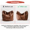 TIXIPEM 13.8 x 5.1IN Felt Base Shaper [1PCS] - Purse