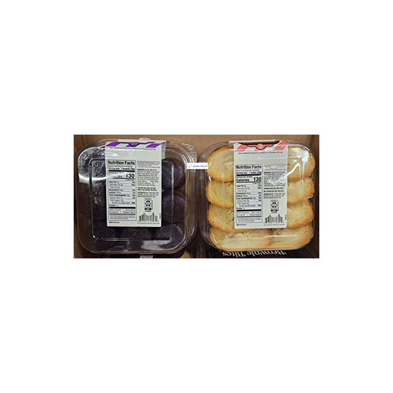 Sugar Bowl Bakery Madeleines & Brownie Bites (Two Containers)