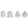cotta 87329 Die Cutters (Gingerman Set of 4) White 2.1,