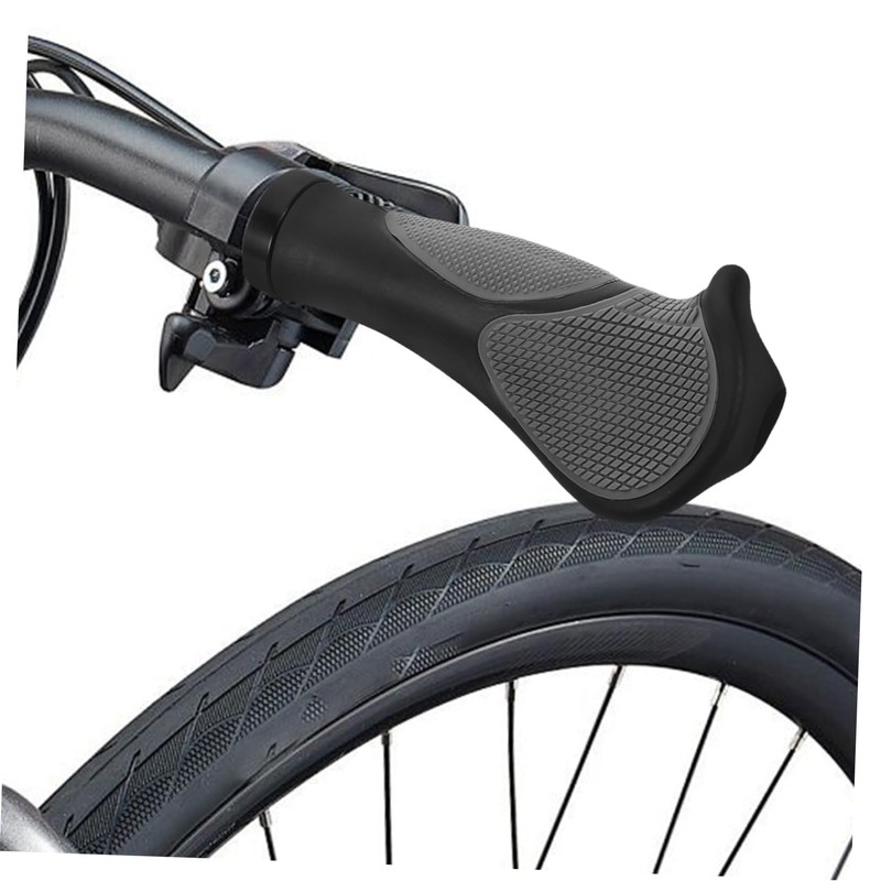 Sosoport 4pcs Non Slip Bike Handlebar Grips for Mountain Bullhorn
