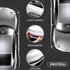 2-Pack AZhause Bumper Guard, Front Rear Anti-Collision PVC Strip for