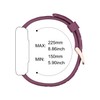 RUIMEN Replacement Strap Compatible with Smart Watch D1 (Purple)