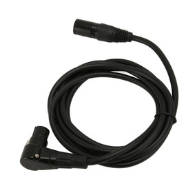 XLR to XLR Cable, XLR Microphone Cable Male to Female, Mixer Microphone Cable, Audiophile XLR HiFi Audio Cable, Elbow Right Angle 2m