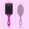 Wet Brush Paddle Detangler, Purple