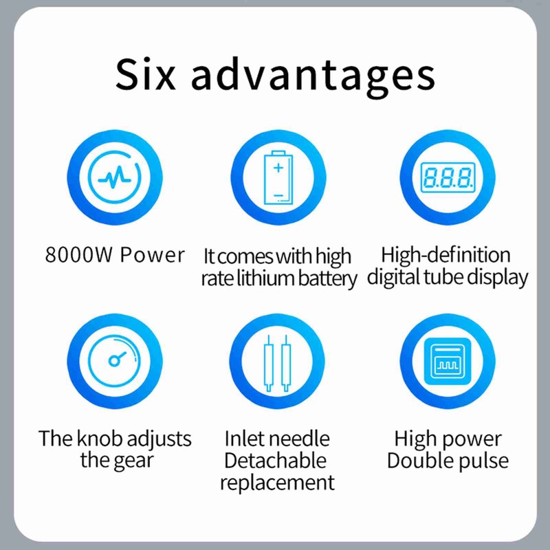 High Power Spots Welding Machine 8000W Intelligent Output Control Digital