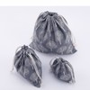 Amoyie 3 pcs Drawstring Storage Bags Set for Cosmetic Travel