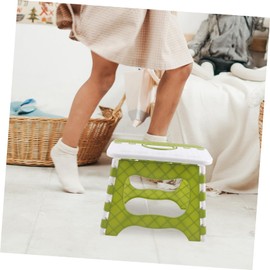BESPORTBLE Portable Folding Stool Compact Foldable Design Practical Material for Home Use Living Bathroom and Easy to Clean
