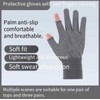 Compression Arthritis Gloves with Anti-Grip Dots, Fingerless Design for Touchscreen