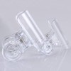Z ZICOME 30 Pack Plastic Clear Clips Clamps, 1-1/2 Inch