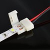 8mm Solderless 2-Wire Connector Clip for 3528 LED Strip Light