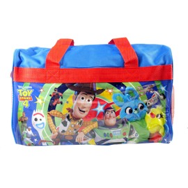 Ruz Toy Story 4 600D Polyester Duffle Bag with Printed PVC Side Panels