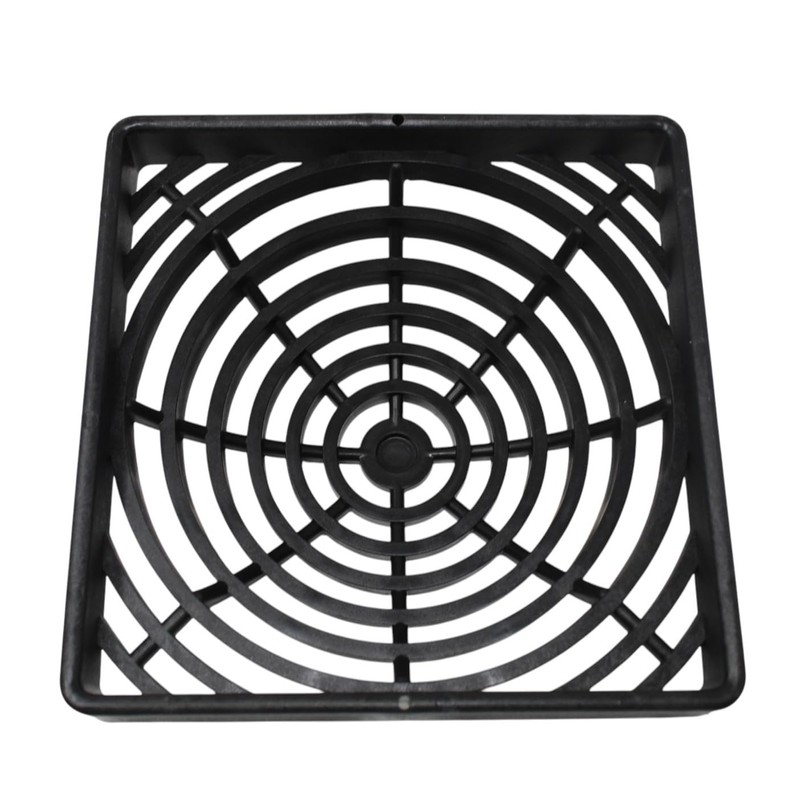 9" Outdoor Square Dome Atrium Grate Drain Cover 0903SDG /