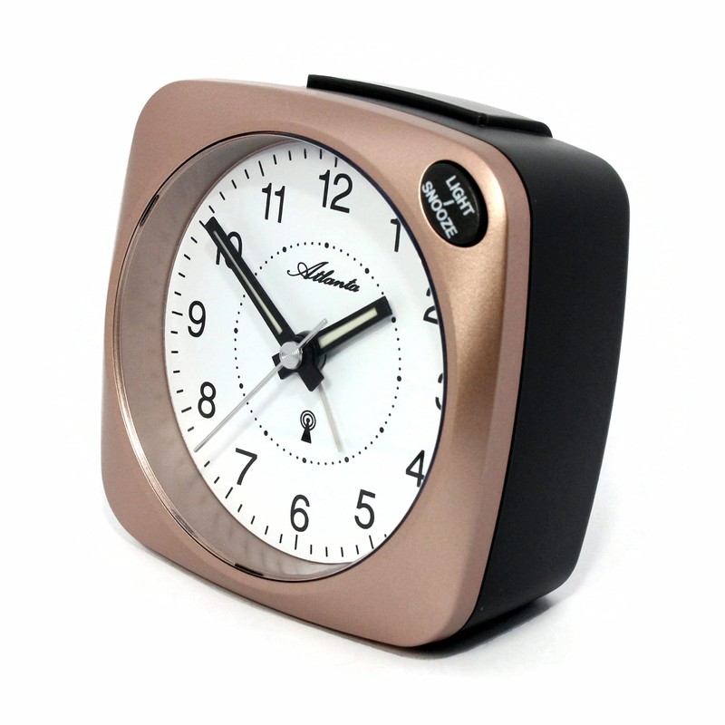 Atlanta Snooze Crescendo 1794/18 Radio Controlled Alarm Clock with Light