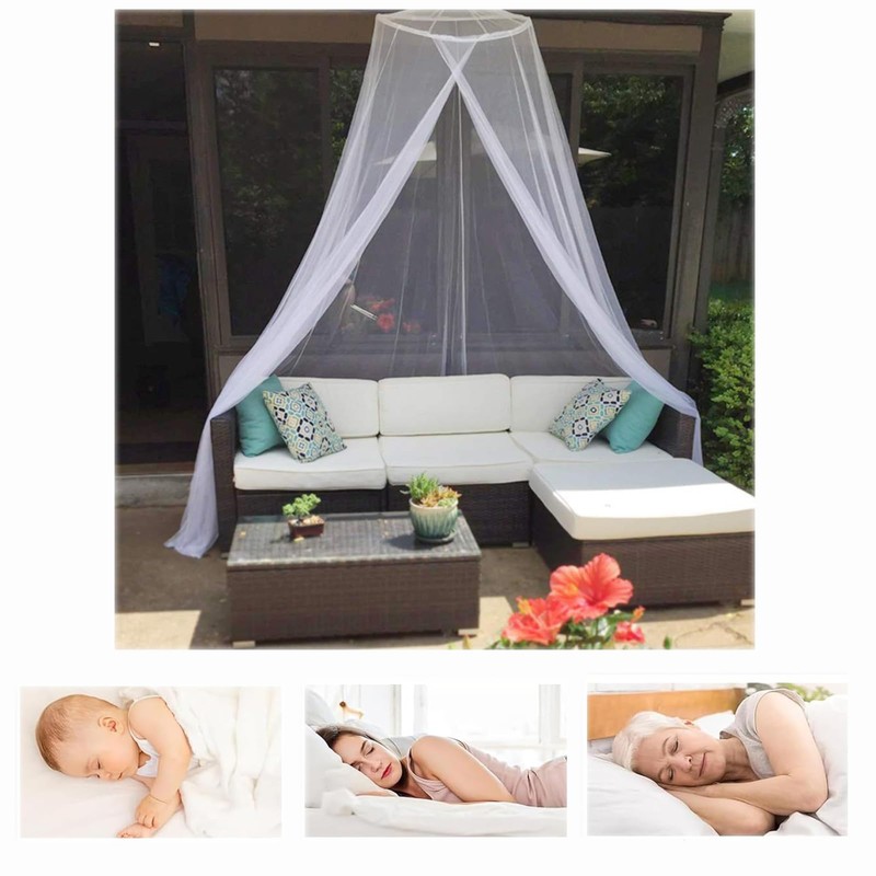 Mosquito Net for Bed, Bed Canopy for Indoor and Outdoor