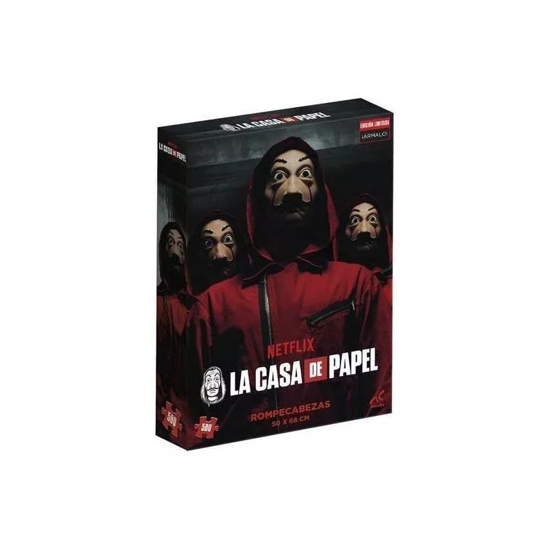 Novelty Rompecabezas Coleccionable La Casa De Papel-v-500 Pzs