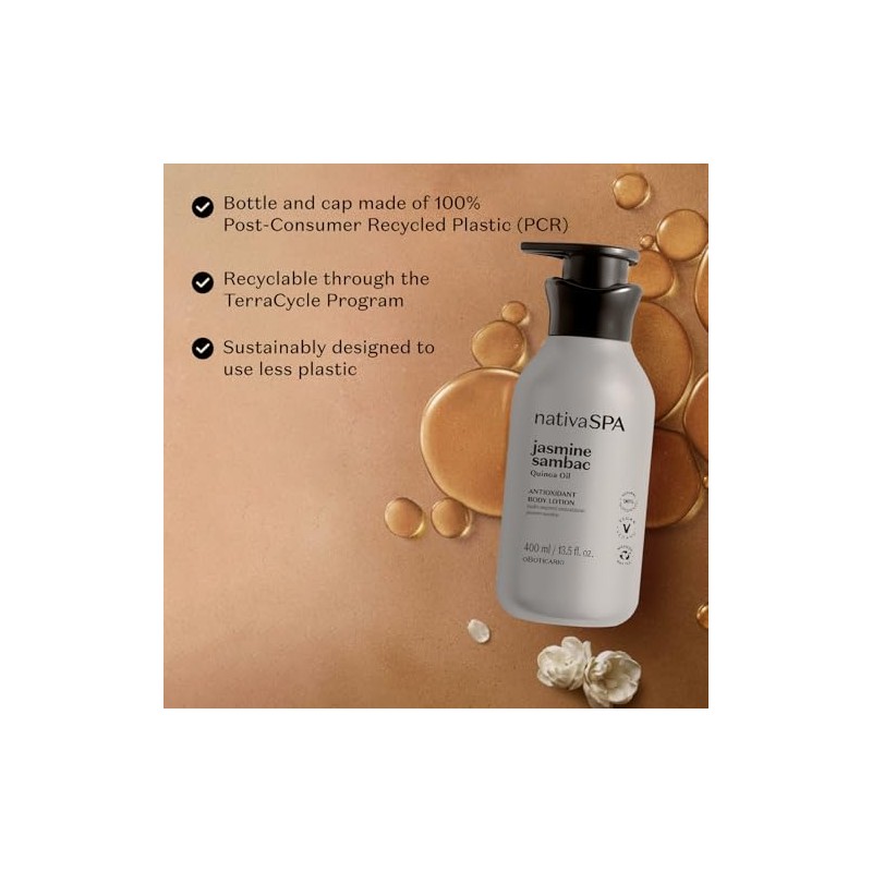 オ・ボチカリオ ナチーバスパ 保湿 ボディローション ジャスミン 400ml O Boticario NativaSPA Jasmim