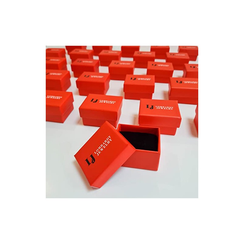 LOMBARDY JEWELRY Genuine Solid 925 Sterling Silver All-Around Eternity Band