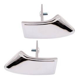 Brock Inside Door Handle for 1975-1979 F-150 Chrome for 1973-1979 F-250 for 1973-1979 F-350 for 1984-1994 Tempo for 1984-1994 Topaz D3TZ1022601A Set FO1352115