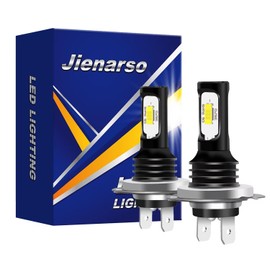 Jienarso Compatible for Yamaha YZF R1(2007-2014) Motorcycle Fog Light Bulbs, H7 Fog Light Bulbs, 80W 14000LM Super Bright Plug and Play,(Pack of 2)