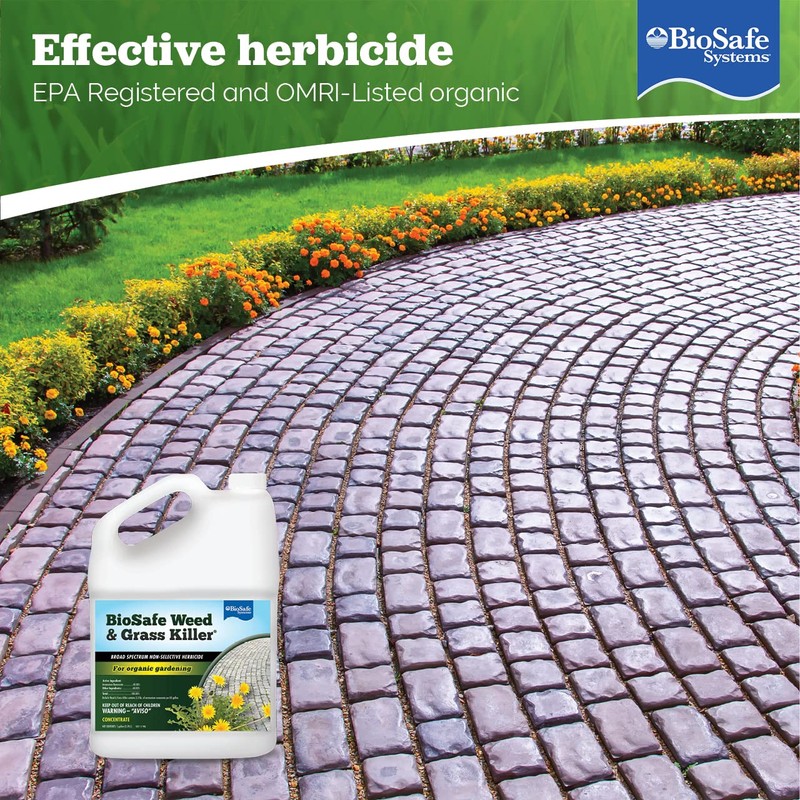 BioSafe Systems 7601-1 Weed and Grass Killer, (Case – 2),