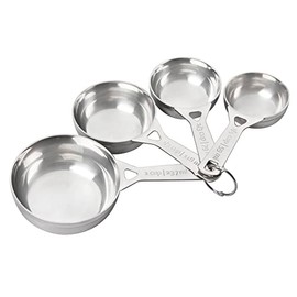 Le Creuset Stainless Steel Measuring Cups, Set of 4