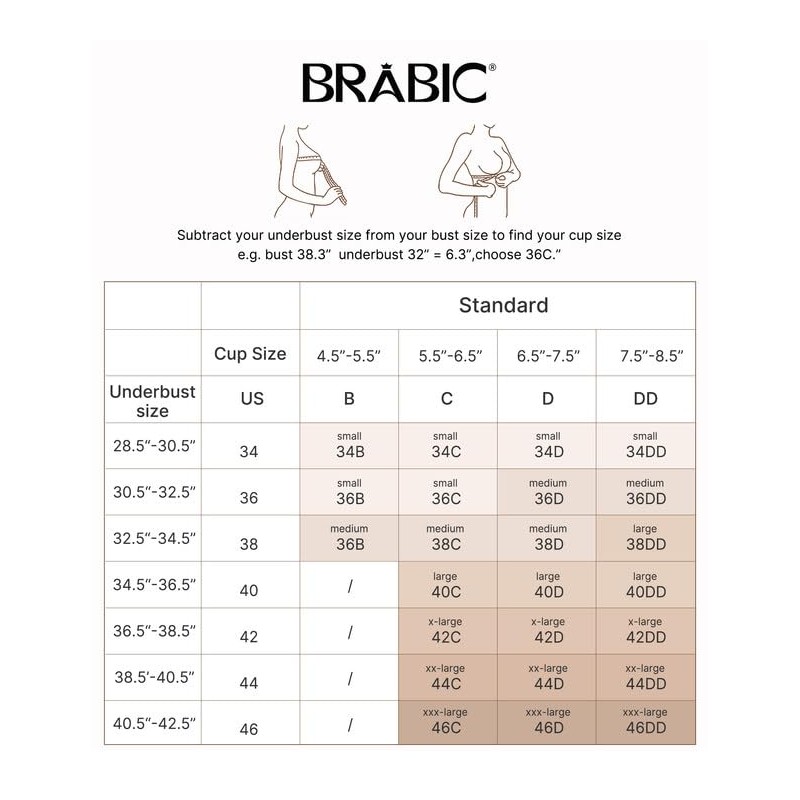 BRABIC Front Closure Post Surgery Compression Bras for Women Mastectomy