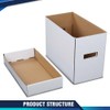 PIT66 5 Pcs Comic Book Storage Comic Book Box Holds