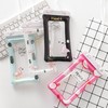 Character Airbag Phone Waterproof Pouch with Touchscreen - Transparent PVC NO.4 100ea