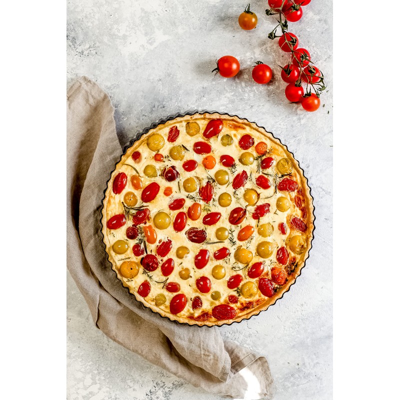 MasterCraft Heavy Base Loose Base Round Flan/Quiche Pan 23cm