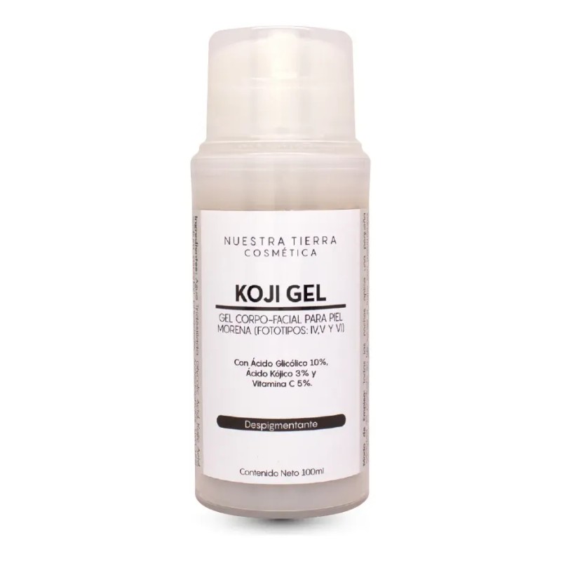 Gel Despigmentante Para Piel Morena Con Ácido Kójico Nuestra Tierra