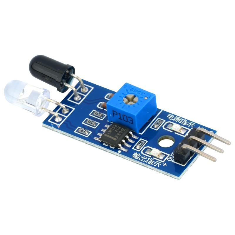MTDELE 10Pcs IR Sensor Infrared Sensing Sweep Proximity Sensor Module