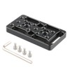 CAMVATE Multi-Purpose Mount Cheese Plate with Rosette Standard 3/8" Thread