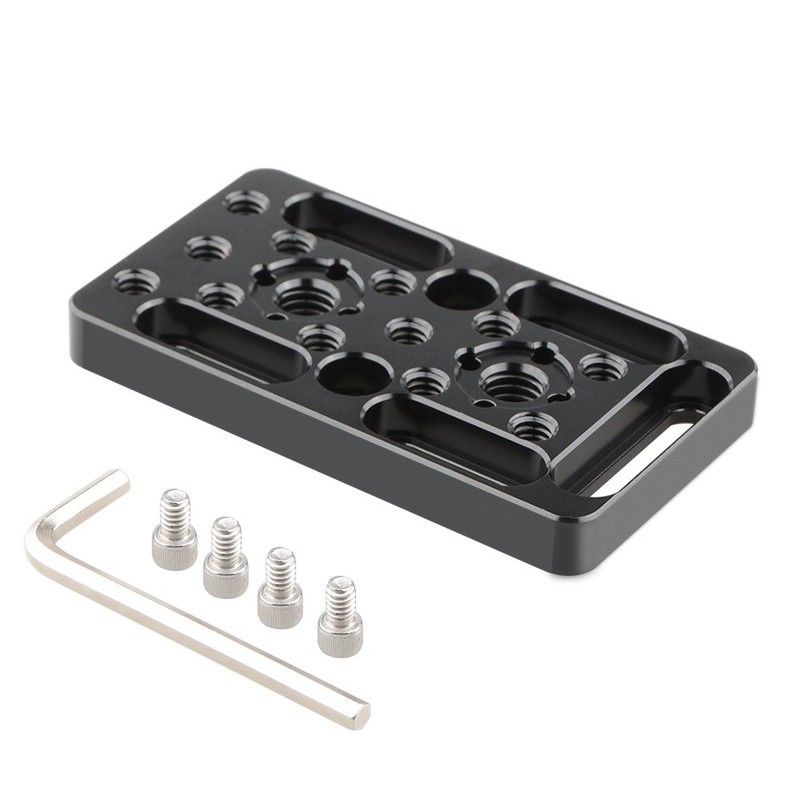 CAMVATE Multi-Purpose Mount Cheese Plate with Rosette Standard 3/8" Thread