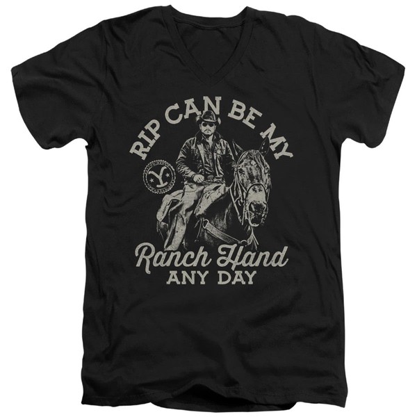 Yellowstone Rip Can Be My Ranch Hand Unisex Adult V-Neck
