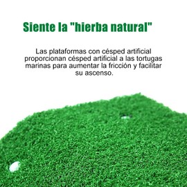 Voarge 1 Piece Small Turtle Platform, Rest Platform, Turtle Platform, for Small Reptile Frog, Non-Slip for Aquariums