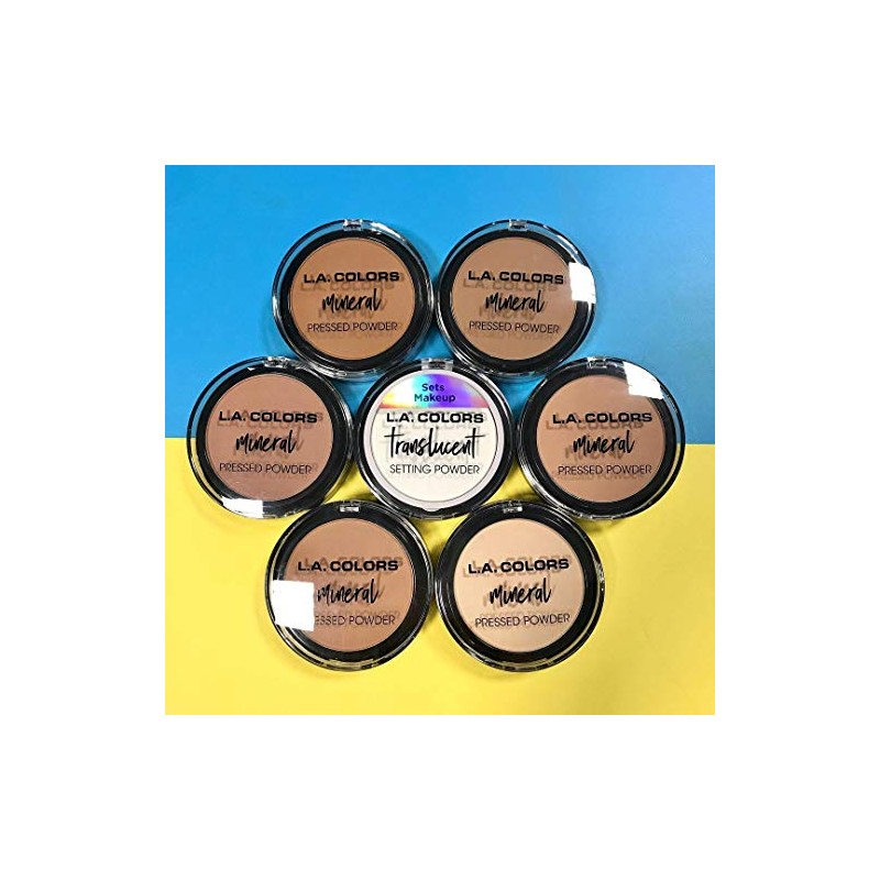 L.A. Polvo prensado mineral COLORS, bronceado clásico