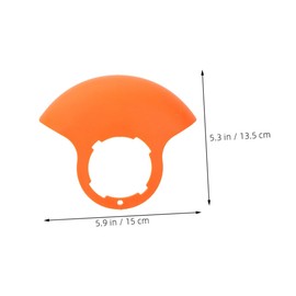 BESPORTBLE 12v/24v Cordless Lawn Mower Accessories Grass Shield for Riding Mower Portable Grass Shield for