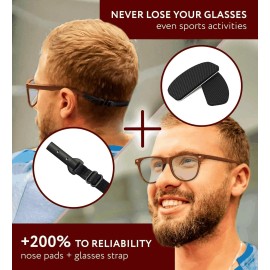 Sigonna Eyeglass Nose Pads Stick On 6 Pairs Adhesive Silicone Nose Pads UltraThin