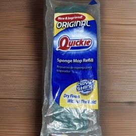 Quickie 2 Vintage Original Quickie Automatic Sponge Mop Refill Blue Dry Shine Fit #050