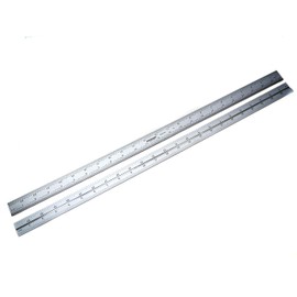 Benchmark Tools 466477 24 inch Combination Square Blade Ruler 4R Markings 1/8, 1/16, 1/32, 1/64 Stainless Steel Non-Glare Satin Chrome Finish Compatible with Starrett, Mitutoyo, PEC, Brown and Sharp