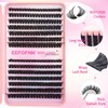 Lash Clusters DIY Lash Extensions Fluffy Individual Eyelashes 80D 100D