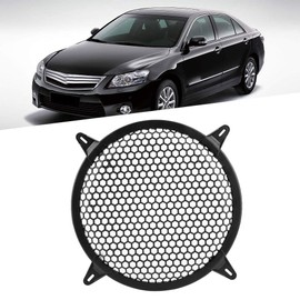 Majatou 10 inch Speaker Cover, Premium Black Car Audio Speaker Grill, Durable Plastic Mesh Cover for Subwoofer Protection, Fits 10" Woofers, Anti-Dust & Scratch-Resistants, Enhances Car Audio Style