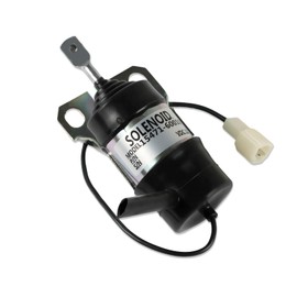ZACHAGER 12V 15471-60010 052600-1000 052600-1001 1547160010 Fuel Shut Off Solenoid for Kubota B1250 B1750 L2250 L2650 L3010 L35 M4030 M4900 M4900DT-CAB M4950 M4950DT-S