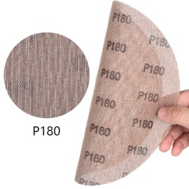 Funnytek Disco de lija de 9 pulgadas de malla abrasiva sin polvo, papel de lija 10 piezas de grano 180 almohadillas para orejas de lijado para carpintería, lijado de paneles de yeso, pulido