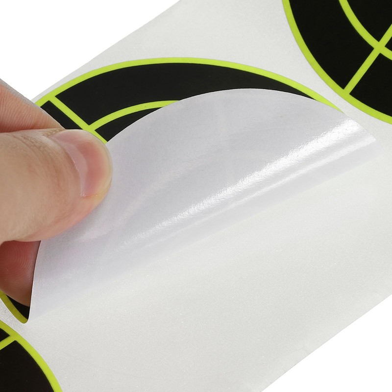 PATIKIL Recording Targets Stickers 3 Inches Pack of 100 Glue